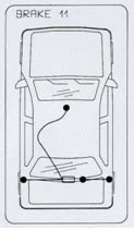 11.5590 CABOR Тросик, cтояночный тормоз (фото 2)