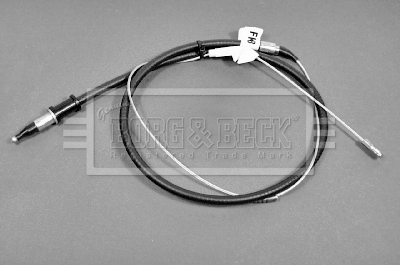 BKB1011 BORG & BECK Тросик, cтояночный тормоз (фото 1)