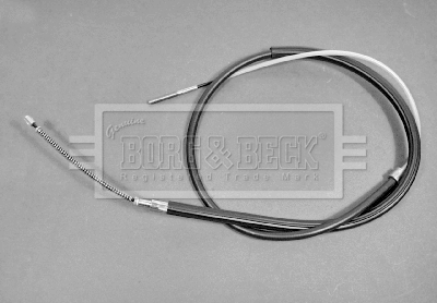 BKB1087 BORG & BECK Тросик, cтояночный тормоз (фото 1)