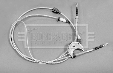 BKB1151 BORG & BECK Тросик, cтояночный тормоз (фото 1)
