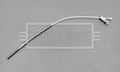 BKB1169 BORG & BECK Тросик, cтояночный тормоз (фото 1)