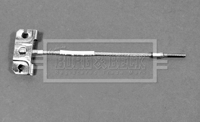 BKB1815 BORG & BECK Тросик, cтояночный тормоз (фото 1)