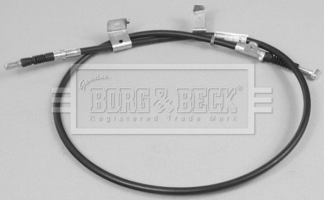 BKB1880 BORG & BECK Тросик, cтояночный тормоз (фото 1)
