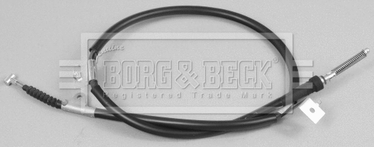 BKB1897 BORG & BECK Тросик, cтояночный тормоз (фото 1)