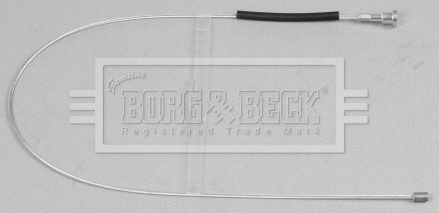 BKB2321 BORG & BECK Тросик, cтояночный тормоз (фото 1)