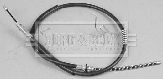 BKB2506 BORG & BECK Тросик, cтояночный тормоз (фото 1)