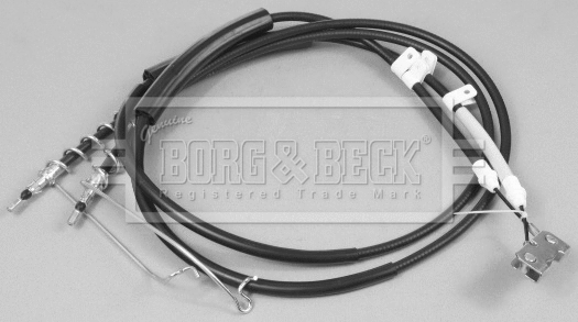 BKB2753 BORG & BECK Тросик, cтояночный тормоз (фото 1)