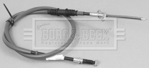 BKB2814 BORG & BECK Тросик, cтояночный тормоз (фото 1)