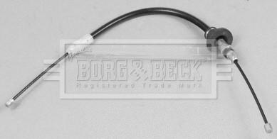BKB2817 BORG & BECK Тросик, cтояночный тормоз (фото 1)