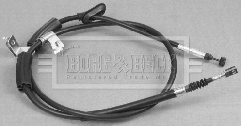 BKB2822 BORG & BECK Тросик, cтояночный тормоз (фото 1)