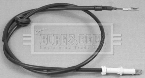 BKB2838 BORG & BECK Тросик, cтояночный тормоз (фото 1)