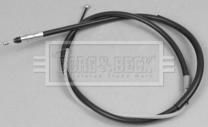 BKB2847 BORG & BECK Тросик, cтояночный тормоз (фото 1)