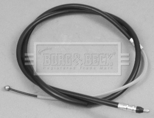 BKB2850 BORG & BECK Тросик, cтояночный тормоз (фото 1)