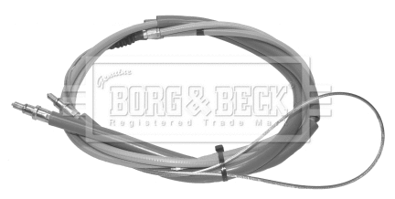 BKB2899 BORG & BECK Тросик, cтояночный тормоз (фото 1)