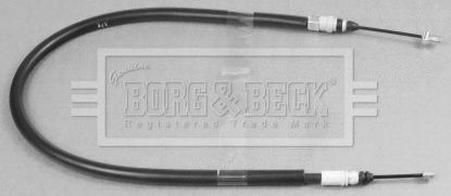 BKB2952 BORG & BECK Тросик, cтояночный тормоз (фото 1)