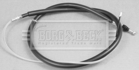 BKB2984 BORG & BECK Тросик, cтояночный тормоз (фото 1)