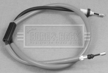 BKB2991 BORG & BECK Тросик, cтояночный тормоз (фото 1)
