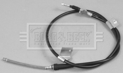 BKB3022 BORG & BECK Тросик, cтояночный тормоз (фото 1)