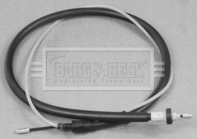 BKB3076 BORG & BECK Тросик, cтояночный тормоз (фото 1)