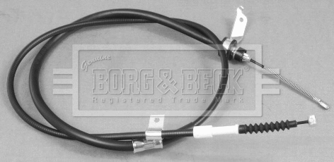 BKB3090 BORG & BECK Тросик, cтояночный тормоз (фото 1)