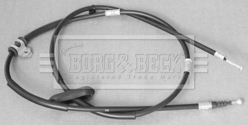 BKB3139 BORG & BECK Тросик, cтояночный тормоз (фото 1)