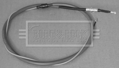 BKB3153 BORG & BECK Тросик, cтояночный тормоз (фото 1)
