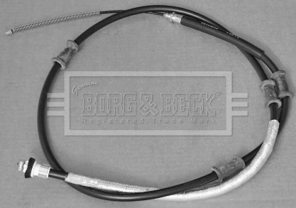 BKB3154 BORG & BECK Тросик, cтояночный тормоз (фото 1)