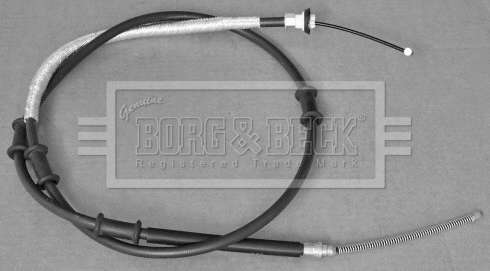 BKB3155 BORG & BECK Тросик, cтояночный тормоз (фото 1)