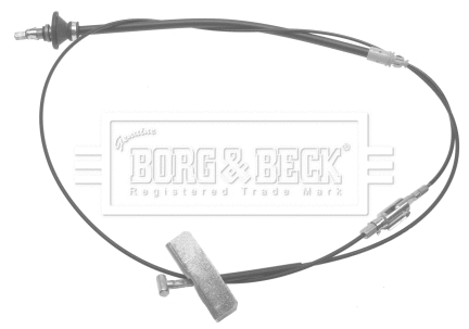 BKB3252 BORG & BECK Тросик, cтояночный тормоз (фото 1)