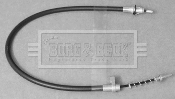 BKB3255 BORG & BECK Тросик, cтояночный тормоз (фото 1)