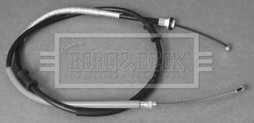BKB3305 BORG & BECK Тросик, cтояночный тормоз (фото 1)