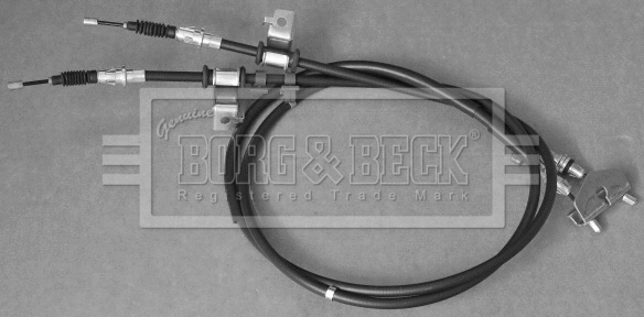 BKB3359 BORG & BECK Тросик, cтояночный тормоз (фото 1)