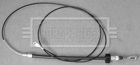 BKB3407 BORG & BECK Тросик, cтояночный тормоз (фото 1)