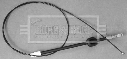 BKB3408 BORG & BECK Тросик, cтояночный тормоз (фото 1)
