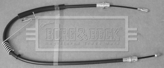 BKB3432 BORG & BECK Тросик, cтояночный тормоз (фото 1)