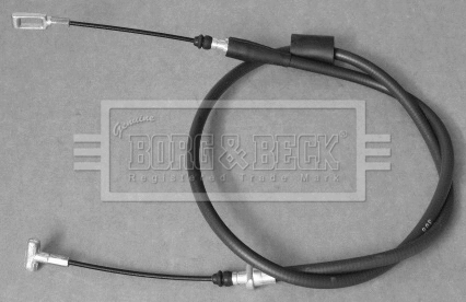 BKB3436 BORG & BECK Тросик, cтояночный тормоз (фото 1)