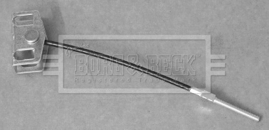 BKB3479 BORG & BECK Тросик, cтояночный тормоз (фото 1)
