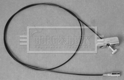 BKB3497 BORG & BECK Тросик, cтояночный тормоз (фото 1)