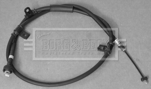 BKB3578 BORG & BECK Тросик, cтояночный тормоз (фото 1)