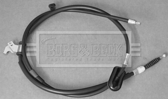 BKB3708 BORG & BECK Тросик, cтояночный тормоз (фото 1)