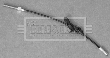 BKB3731 BORG & BECK Тросик, cтояночный тормоз (фото 1)