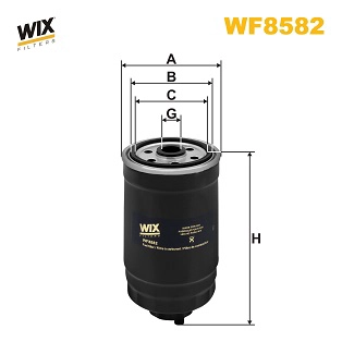 WF8582 WIX Топливный фильтр (фото 1)