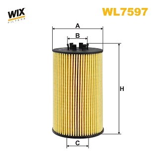 WL7597 WIX Масляный фильтр (фото 1)