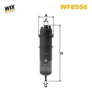 WF8556 WIX Топливный фильтр (фото 1)