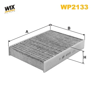 WP2133 WIX Фильтр, воздух во внутренном пространстве (фото 1)