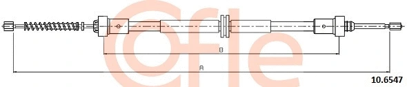 10.6547 COFLE Тросик, cтояночный тормоз (фото 1)