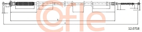 92.12.0718 COFLE Тросик, cтояночный тормоз (фото 1)