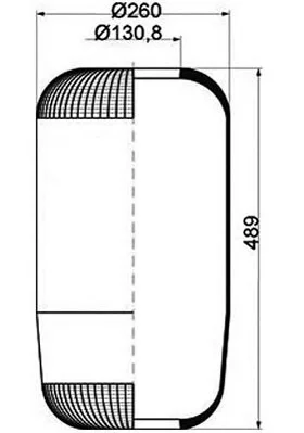 084.091-10A PE AUTOMOTIVE Кожух пневматической рессоры (фото 1)
