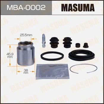 MBA-0002 MASUMA Ремкомплект, тормозной суппорт (фото 1)