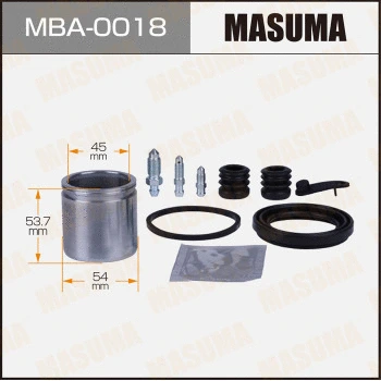MBA-0018 MASUMA Ремкомплект, тормозной суппорт (фото 1)